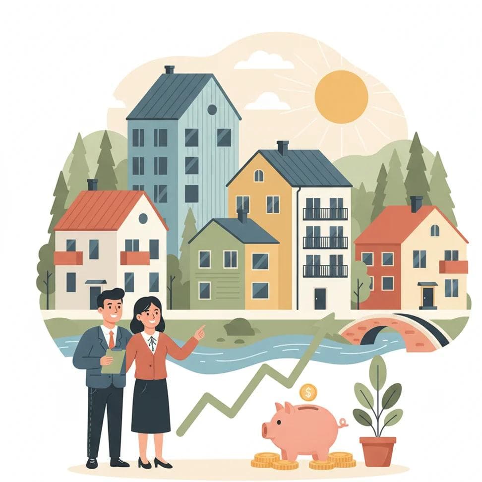 Swedbank höjer långa boräntor – påverkan på bostadsmarknaden i Borlänge